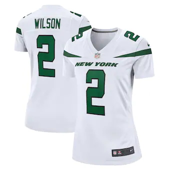 womens nike zach wilson white new york jets game jersey_pi4